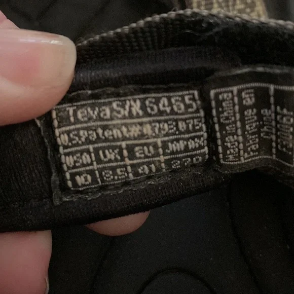 Teva Sandals Gray. Women’s size 10 - Picture 4 of 5